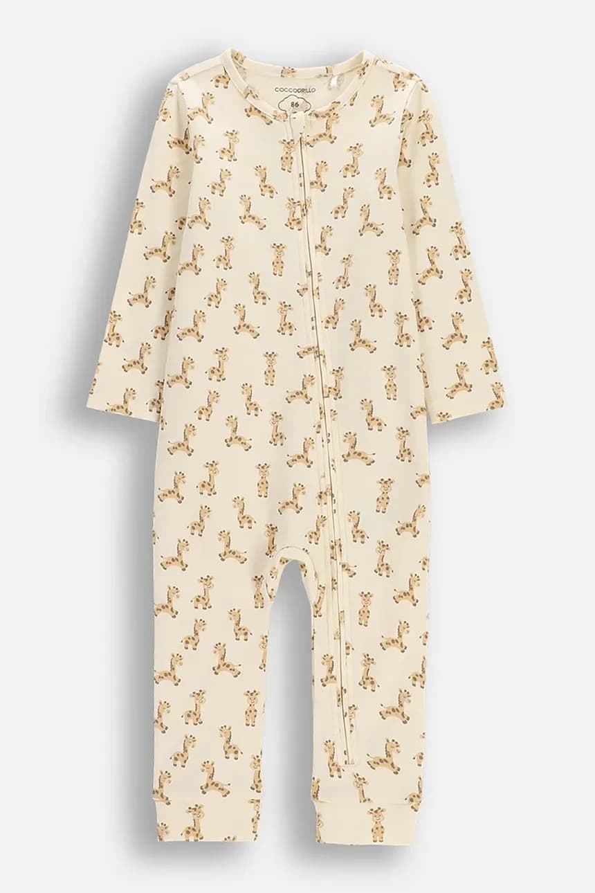 Хлопковый детский комбинезон