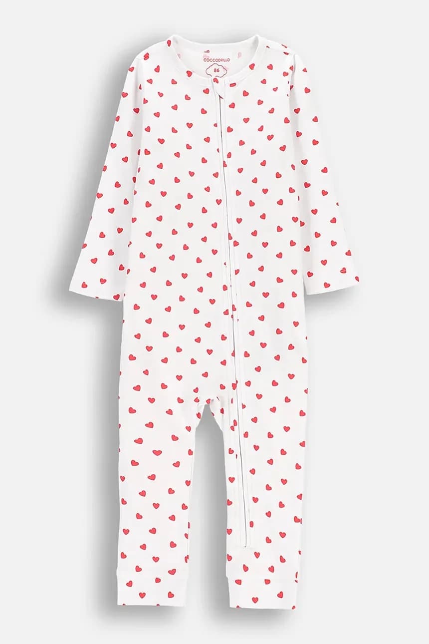 Хлопковый детский комбинезон