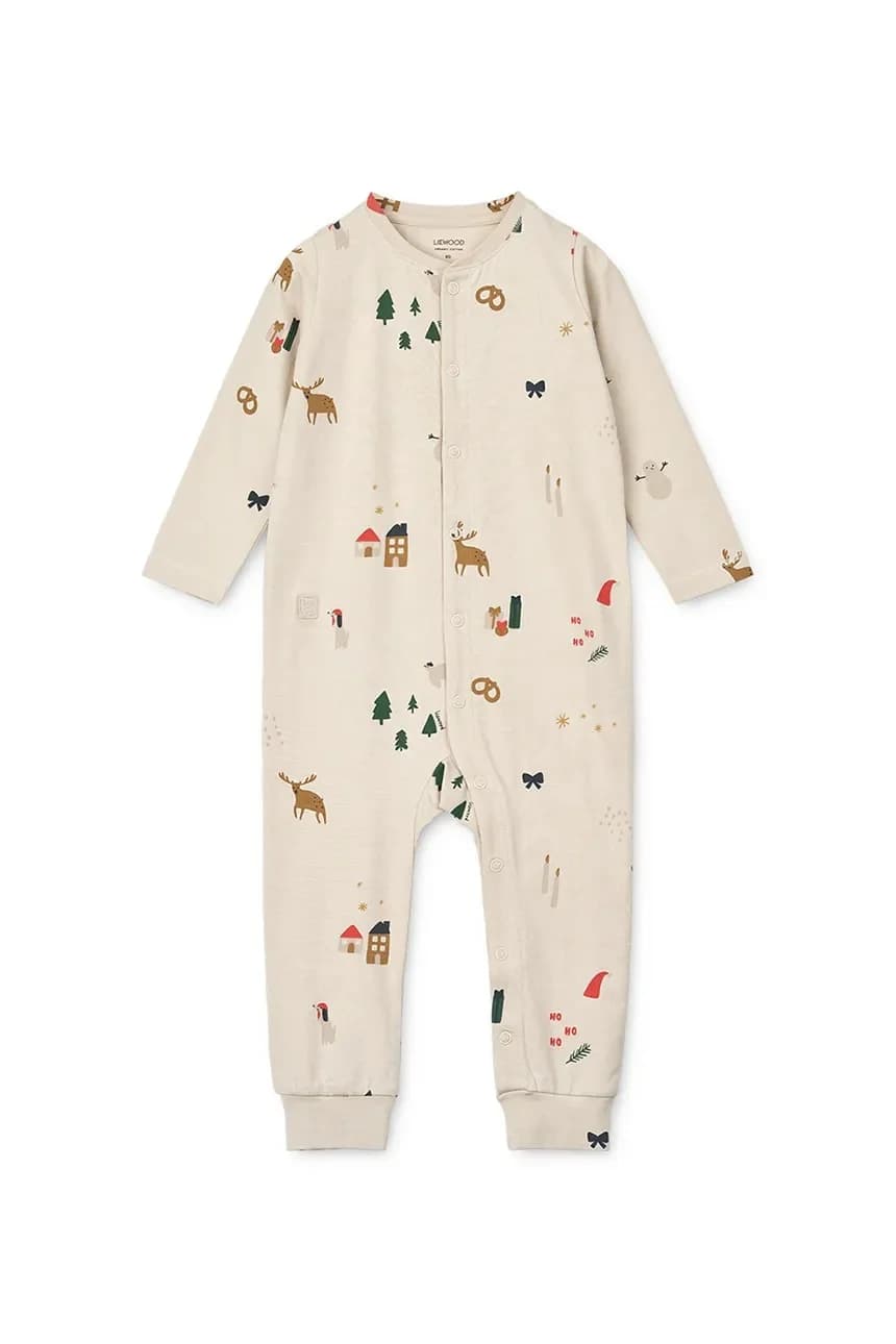 Пижамный комбинезон с принтом Birk - фото 2