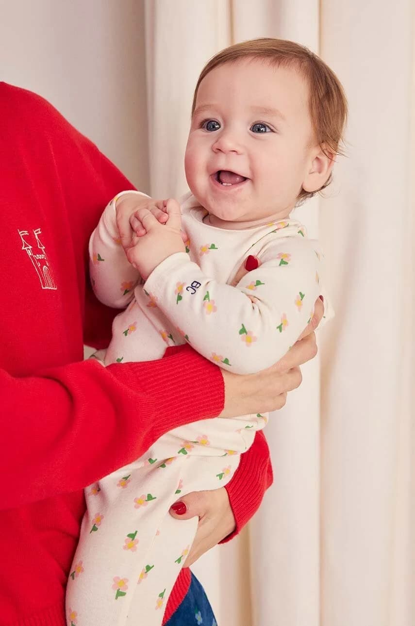 Хлопковый комбинезон для малышей Pansy Flower - фото 7