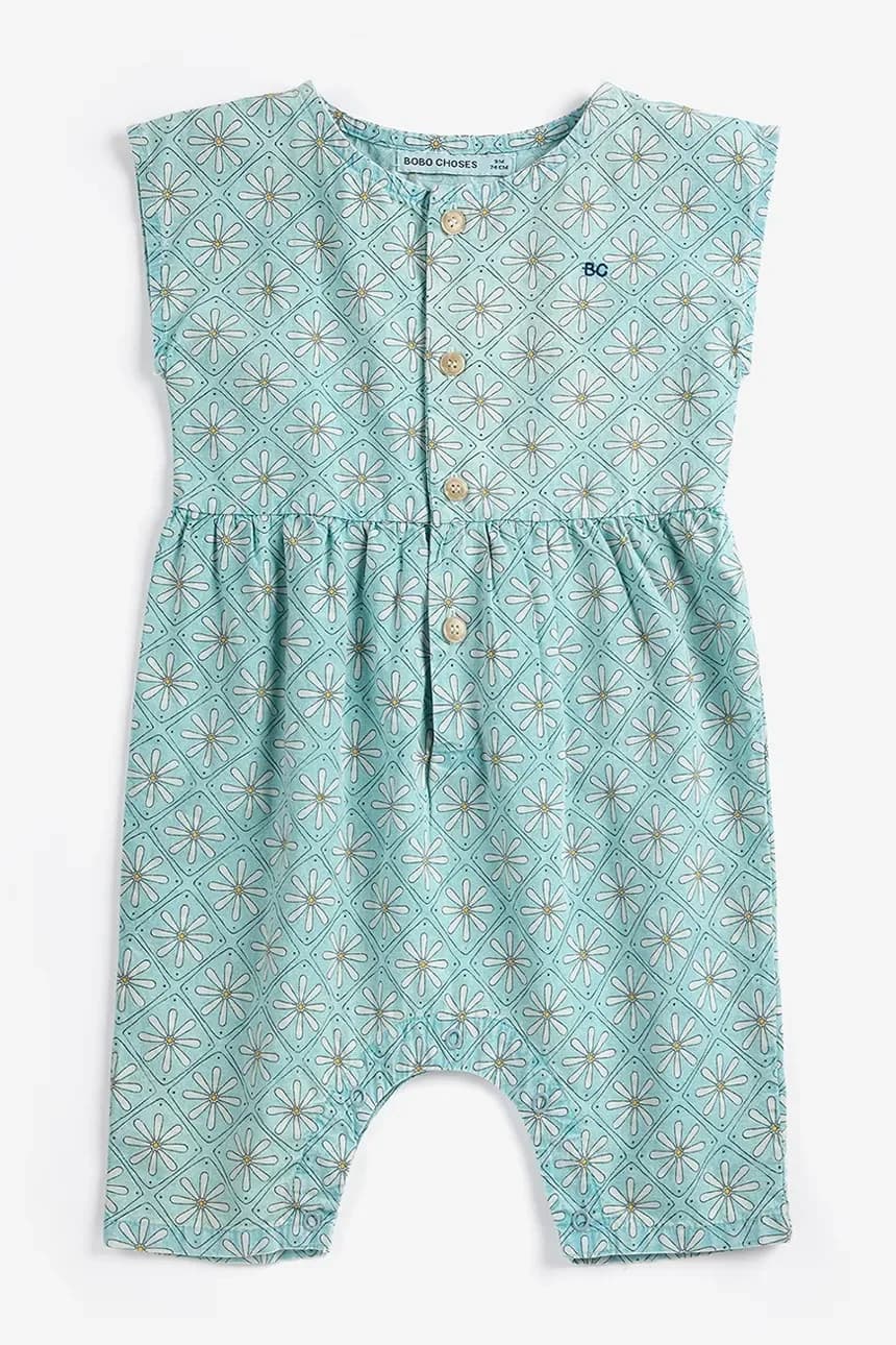 Хлопковый комбинезон для малышей Daisy Mosaic - фото 2
