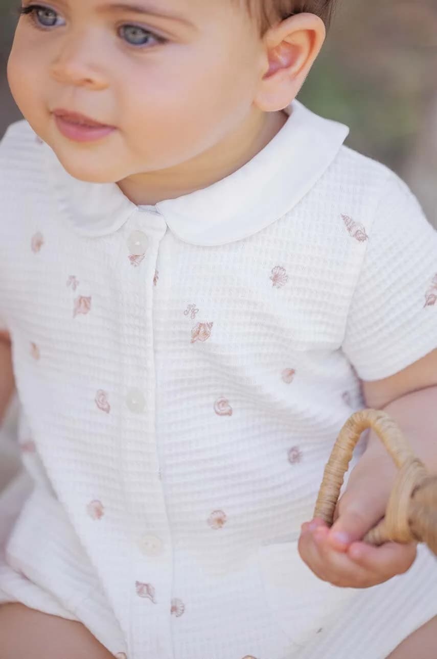 Хлопковые детские комбинезоны - фото 5