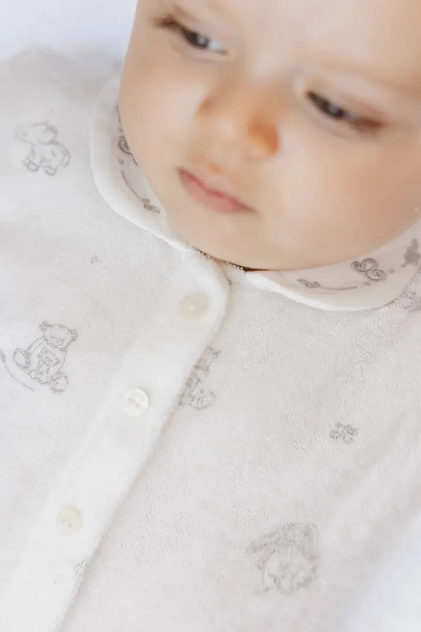 Хлопковые детские комбинезоны - фото 5