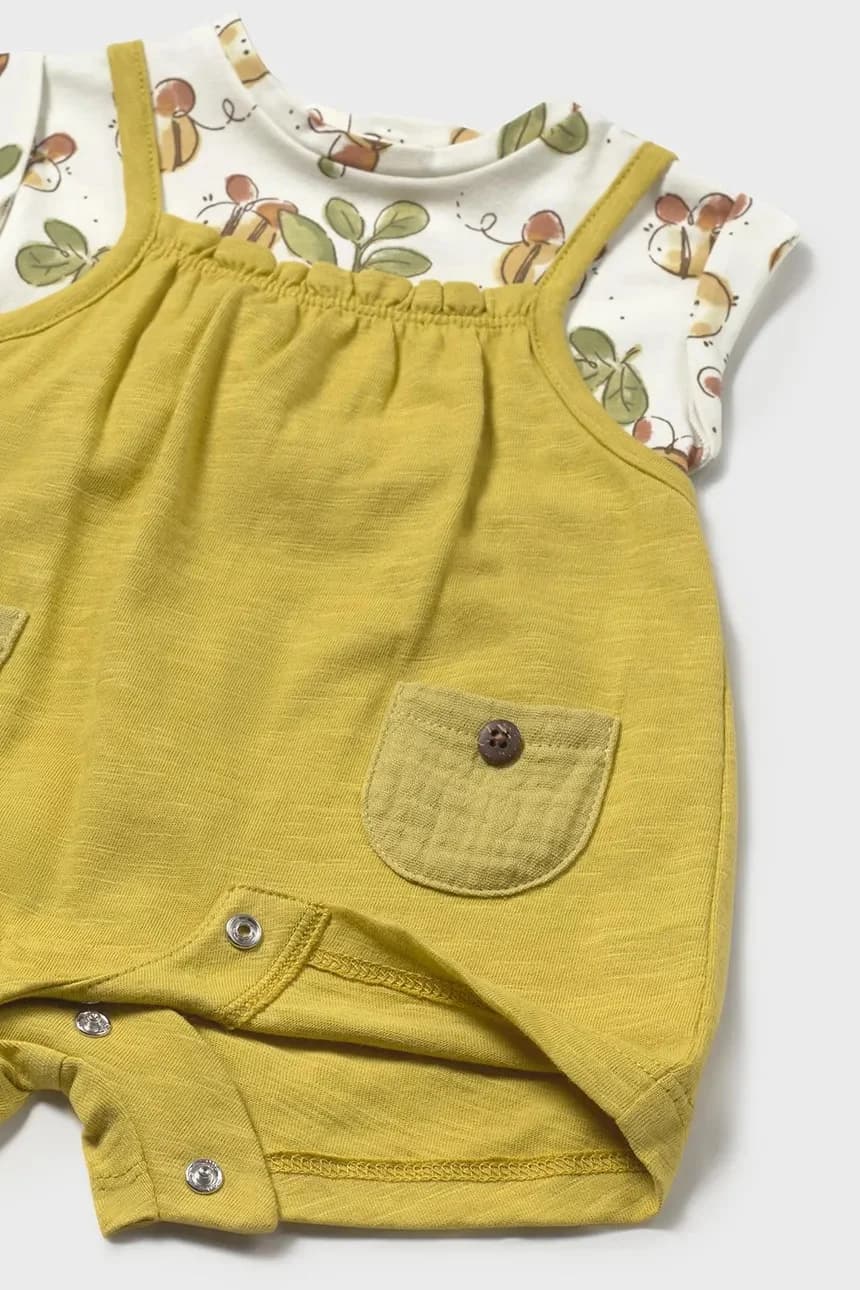 Хлопковые детские комбинезоны - фото 3