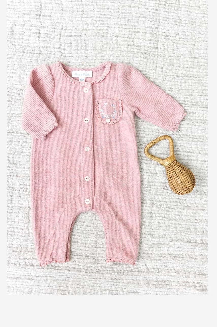 Хлопковые детские комбинезоны