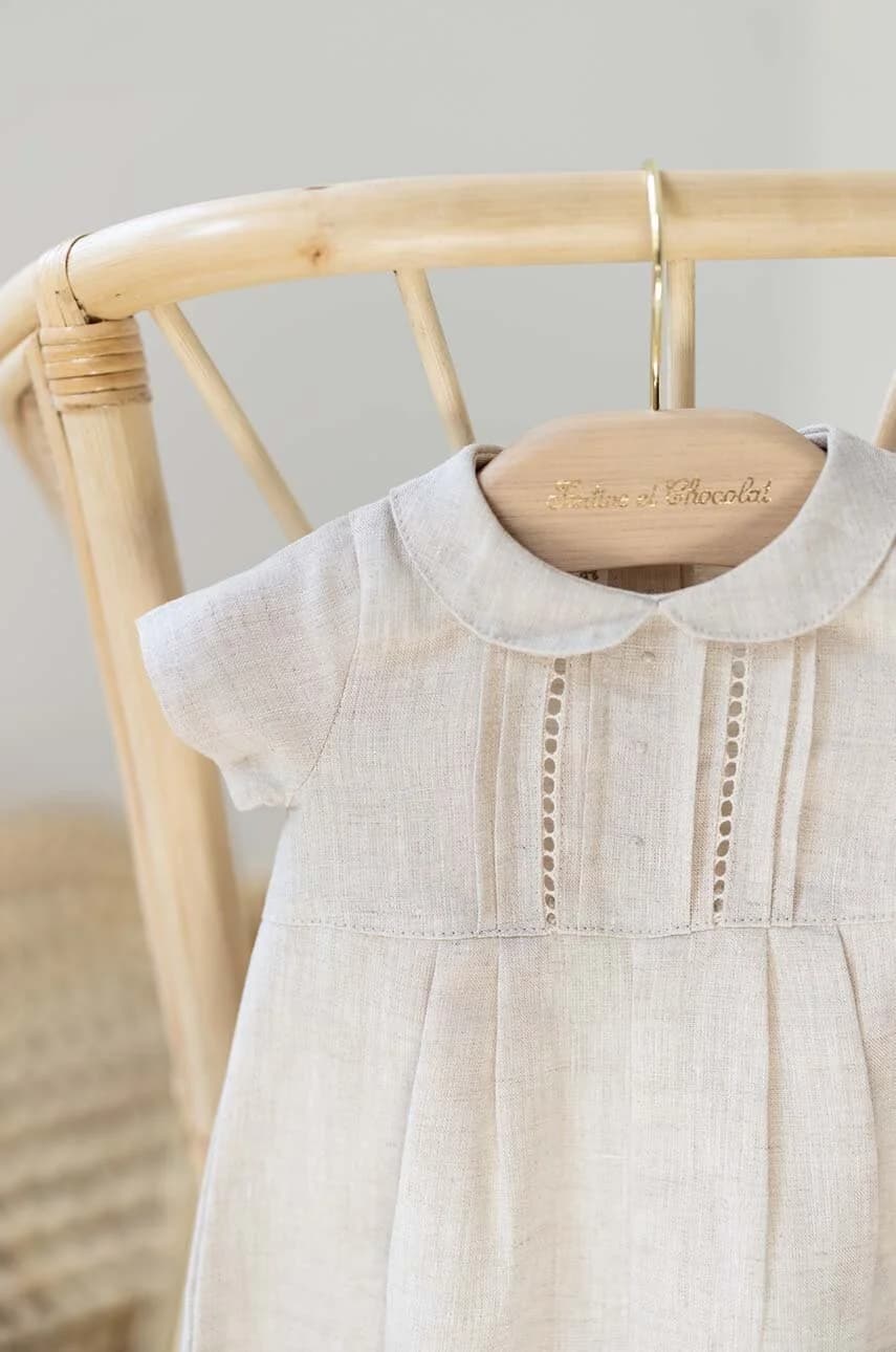 Льняные детские комбинезоны - фото 5