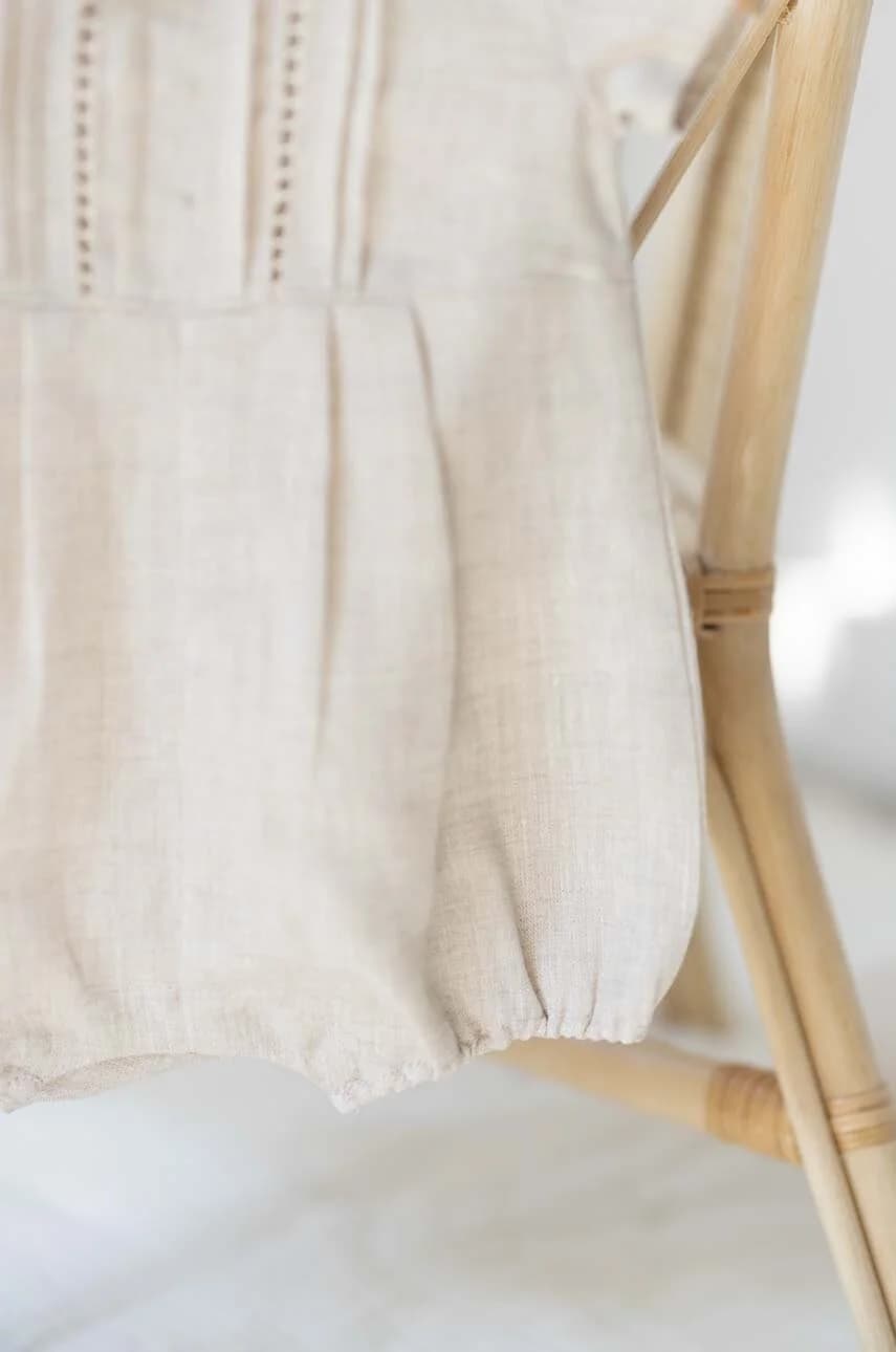 Льняные детские комбинезоны - фото 6