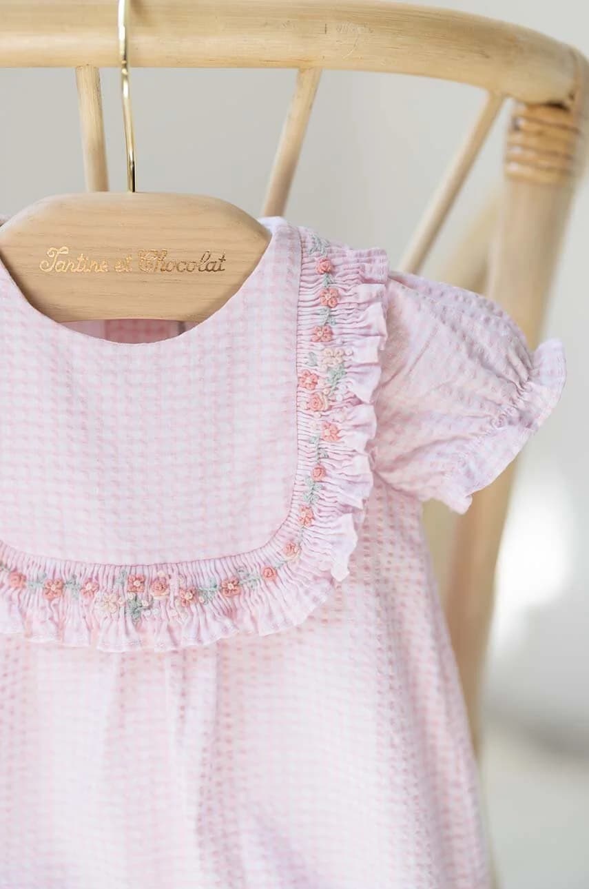 Хлопковые детские комбинезоны - фото 5