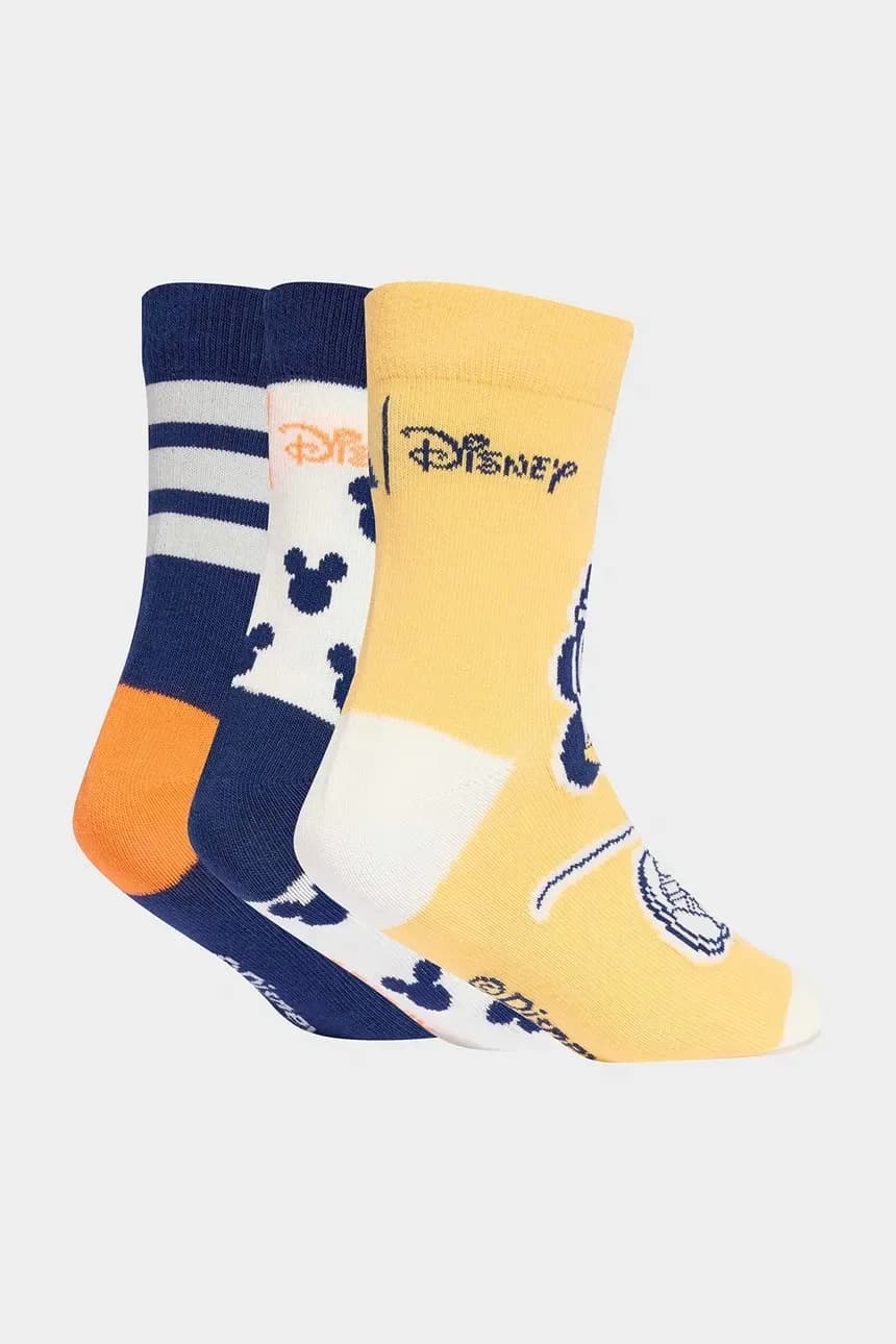 Детские носки с хлопком, 3 шт. - фото 2
