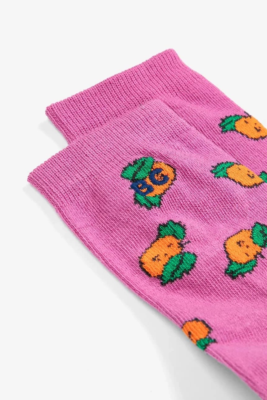 Детские носки мандариновые. - фото 2