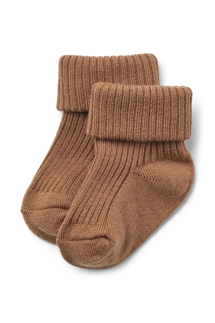 Детские носки из шерсти, 2 пары. - фото 2