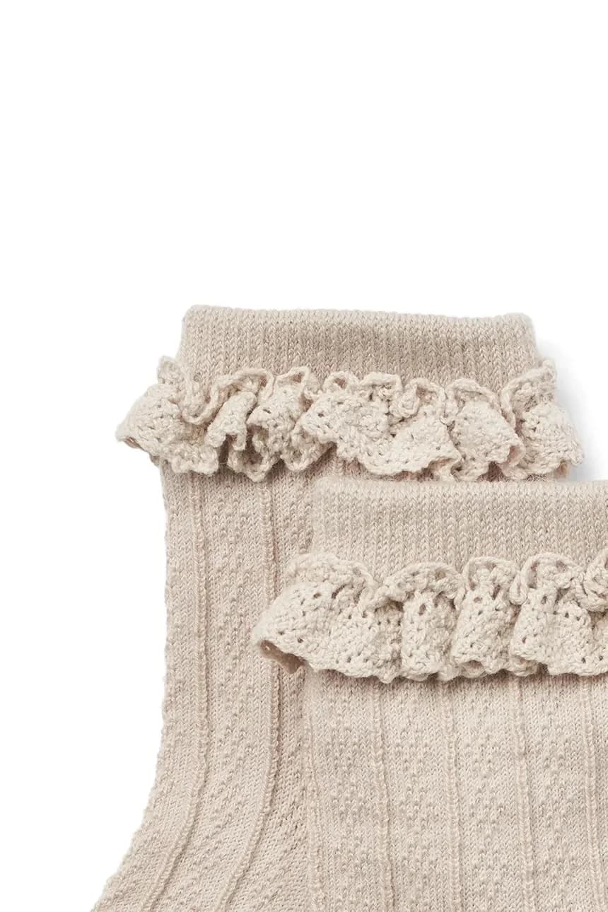 Детские носки из шерсти, 2 пары. - фото 4