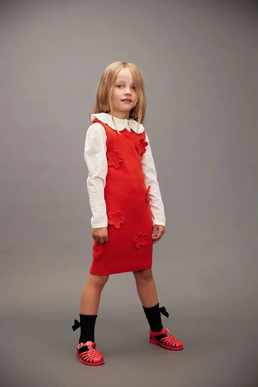 Детские носки из атласа с бантом - фото 3