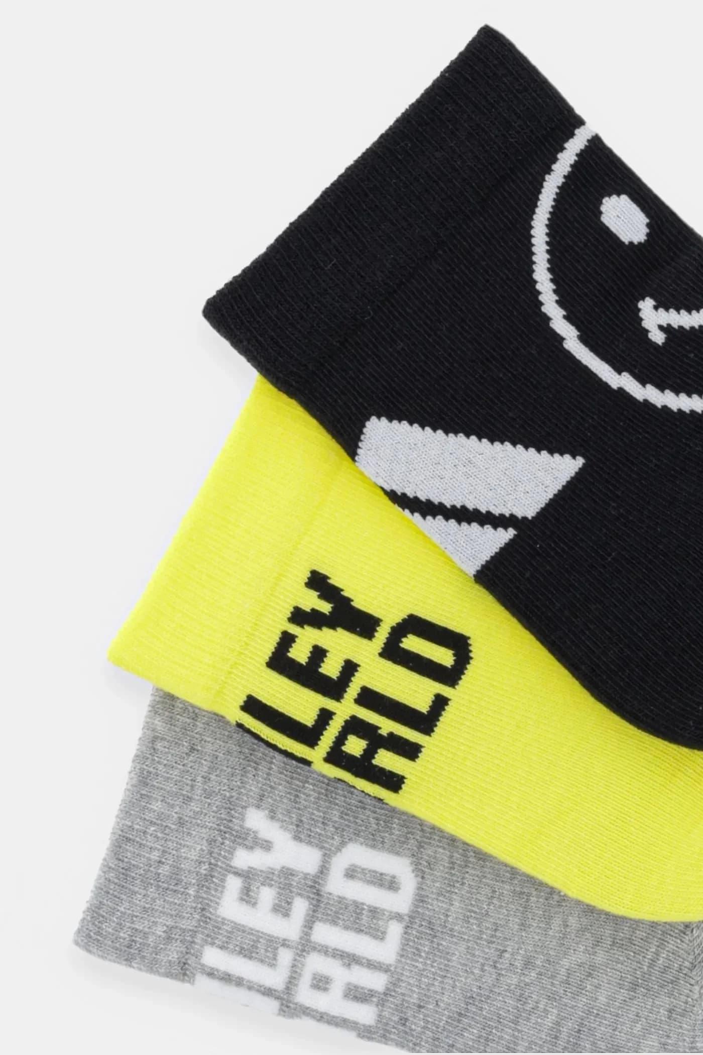 Детские носки SMILEY, 3 шт. - фото 2