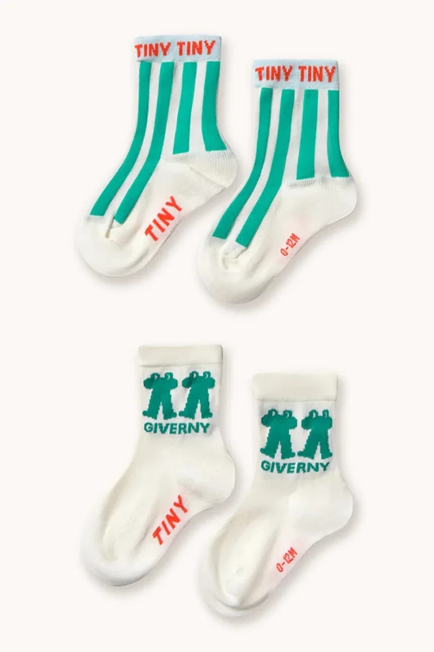 Детские носки EMERALD STRIPES & FROG MEDIUM SOCKS