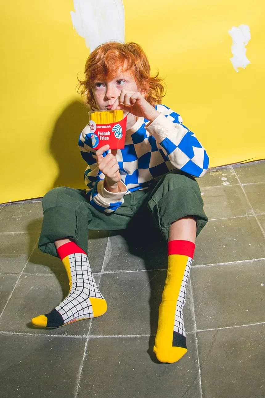 Детские носки French Fries Kids - фото 4
