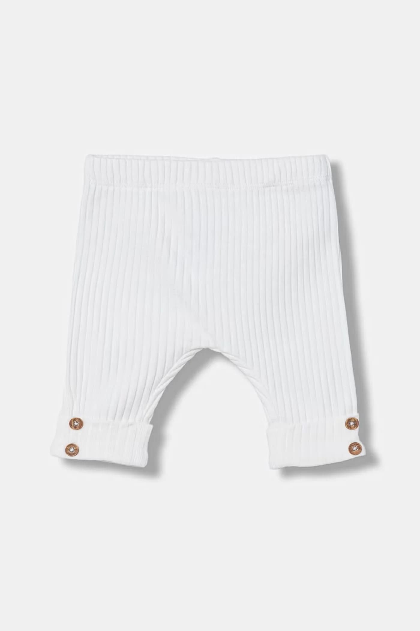 Детские леггинсы из хлопка с эластаном