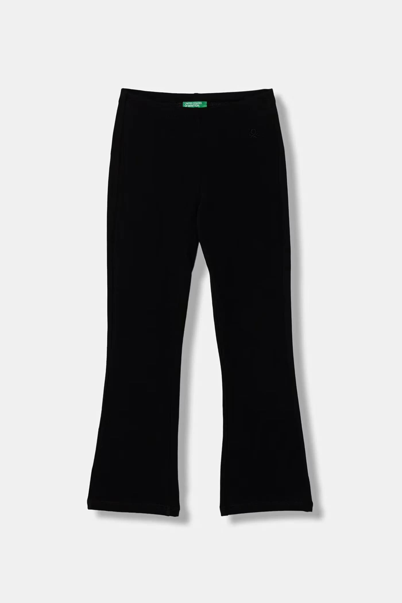 Детские леггинсы из хлопка с эластаном