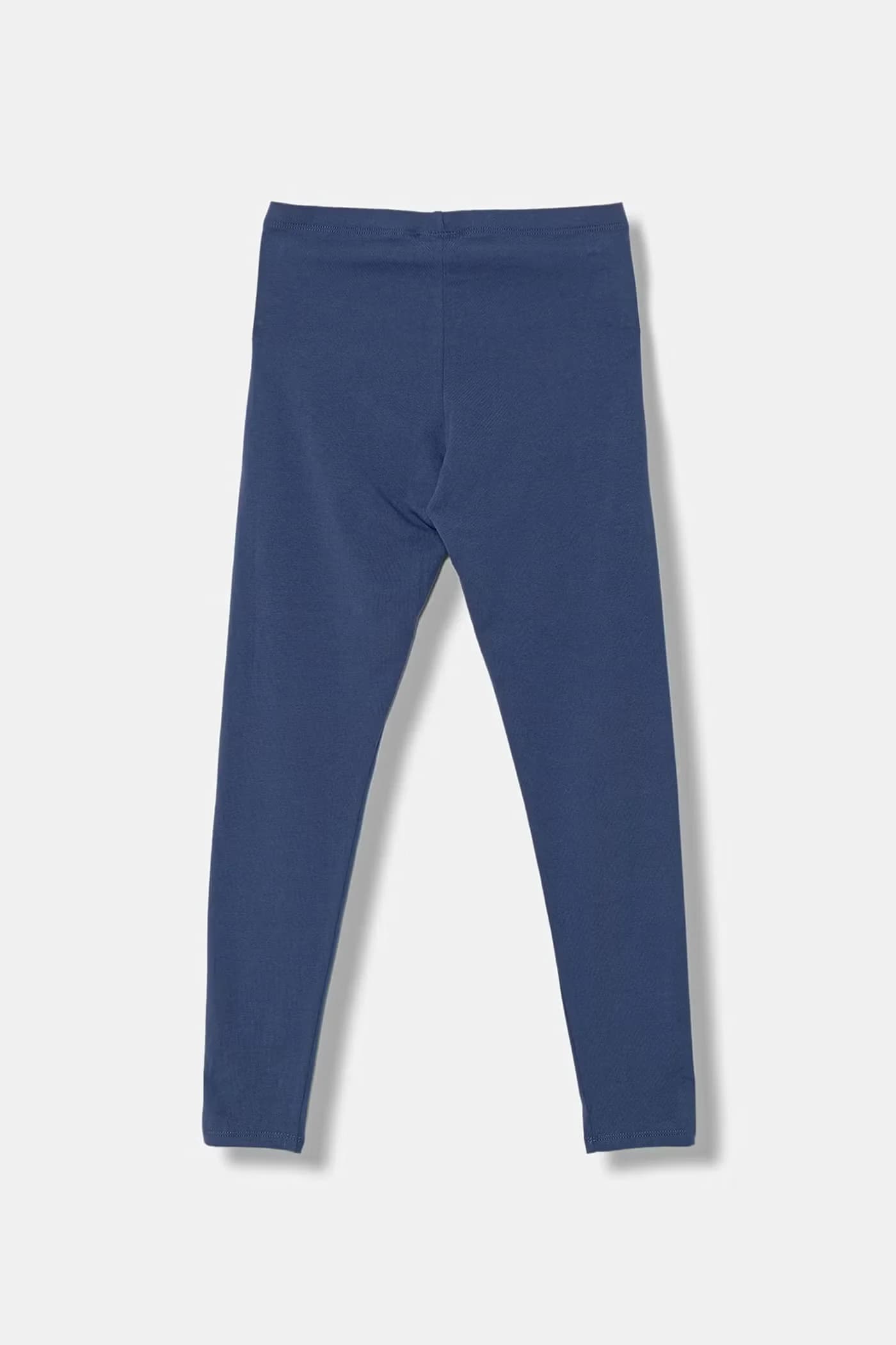 Детские леггинсы из хлопка с эластаном - фото 2