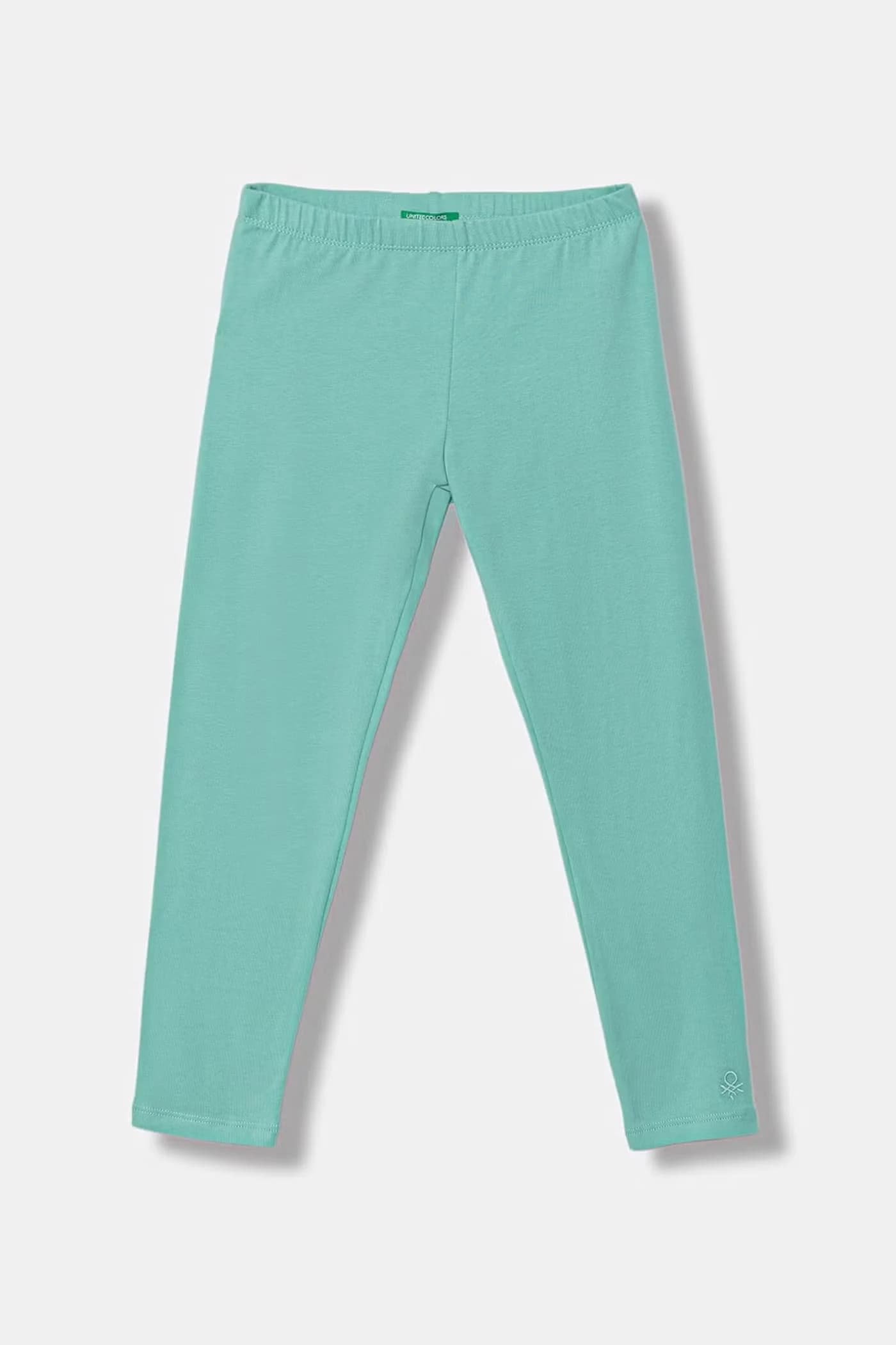 Детские леггинсы из хлопка с эластаном