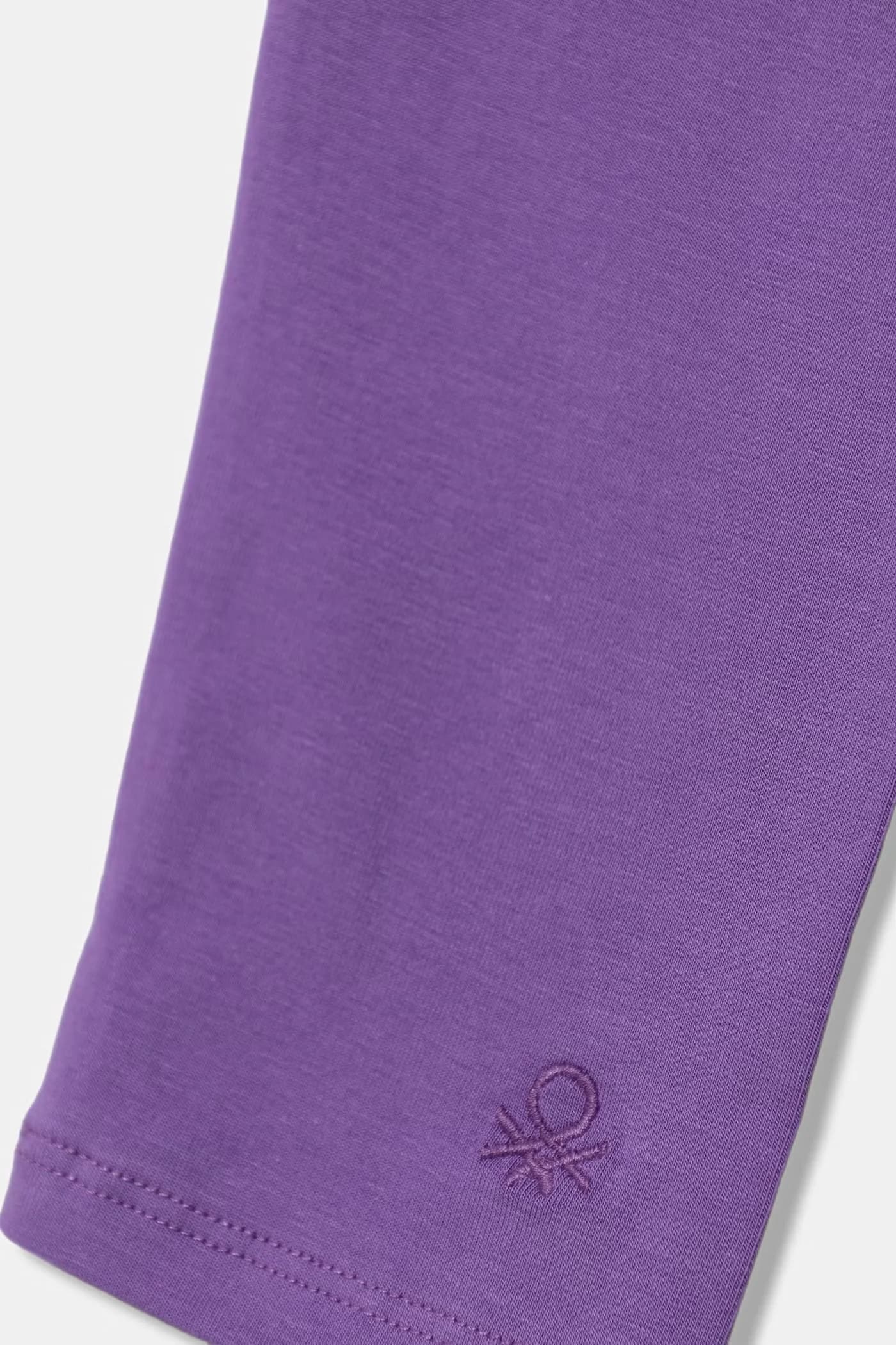 Детские леггинсы из хлопка с эластаном - фото 3