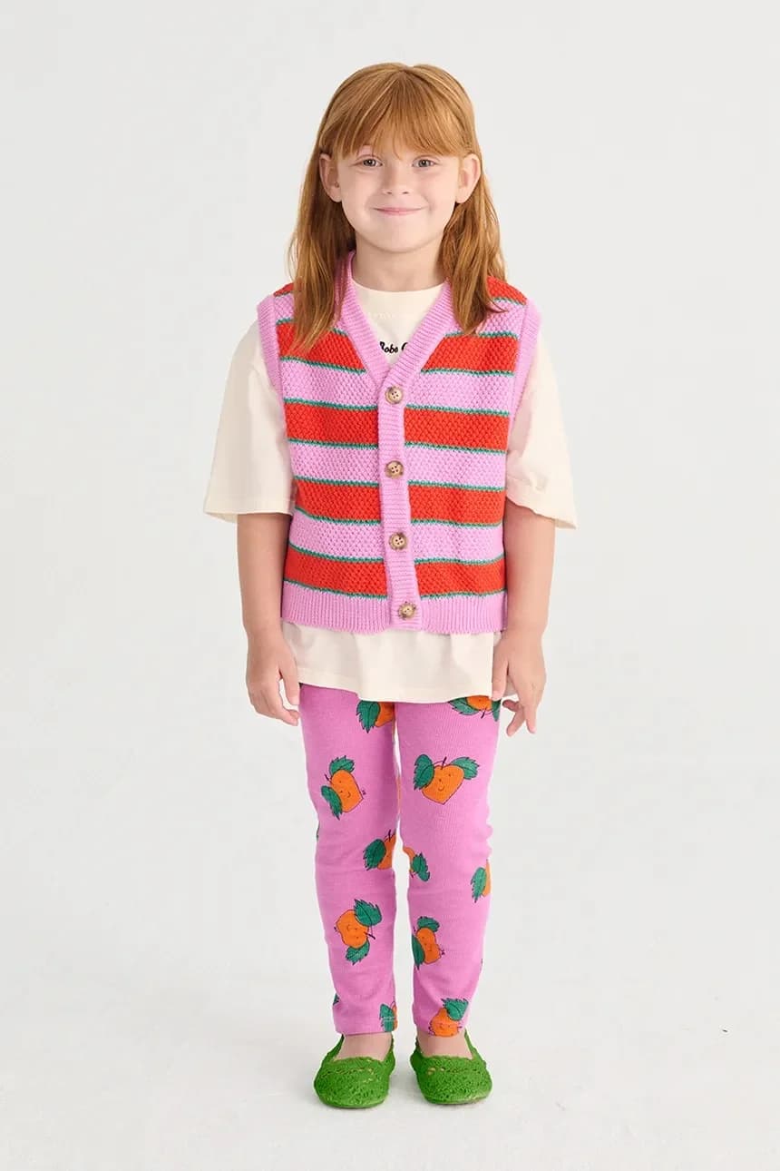 Детские лосины мандариновые