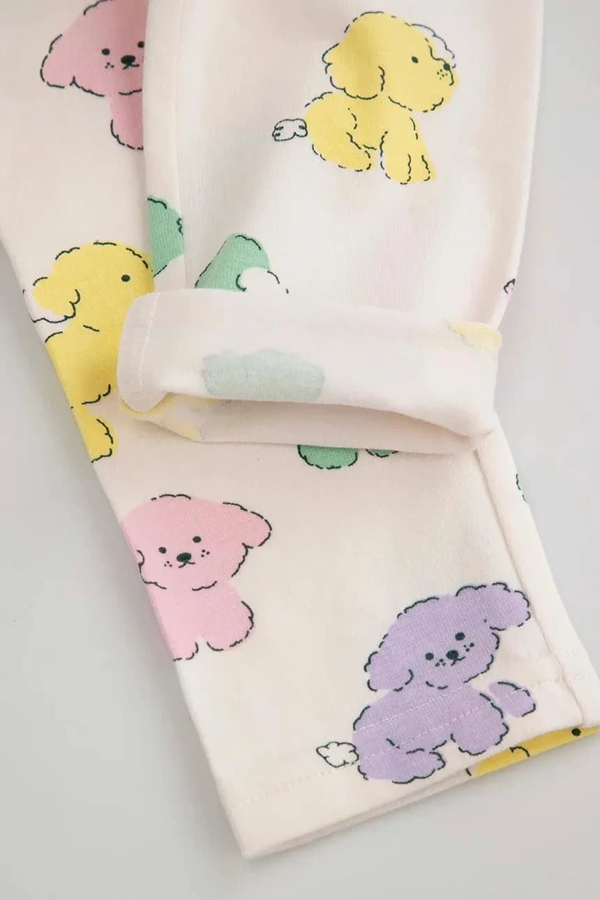 Детские хлопковые леггинсы - фото 4