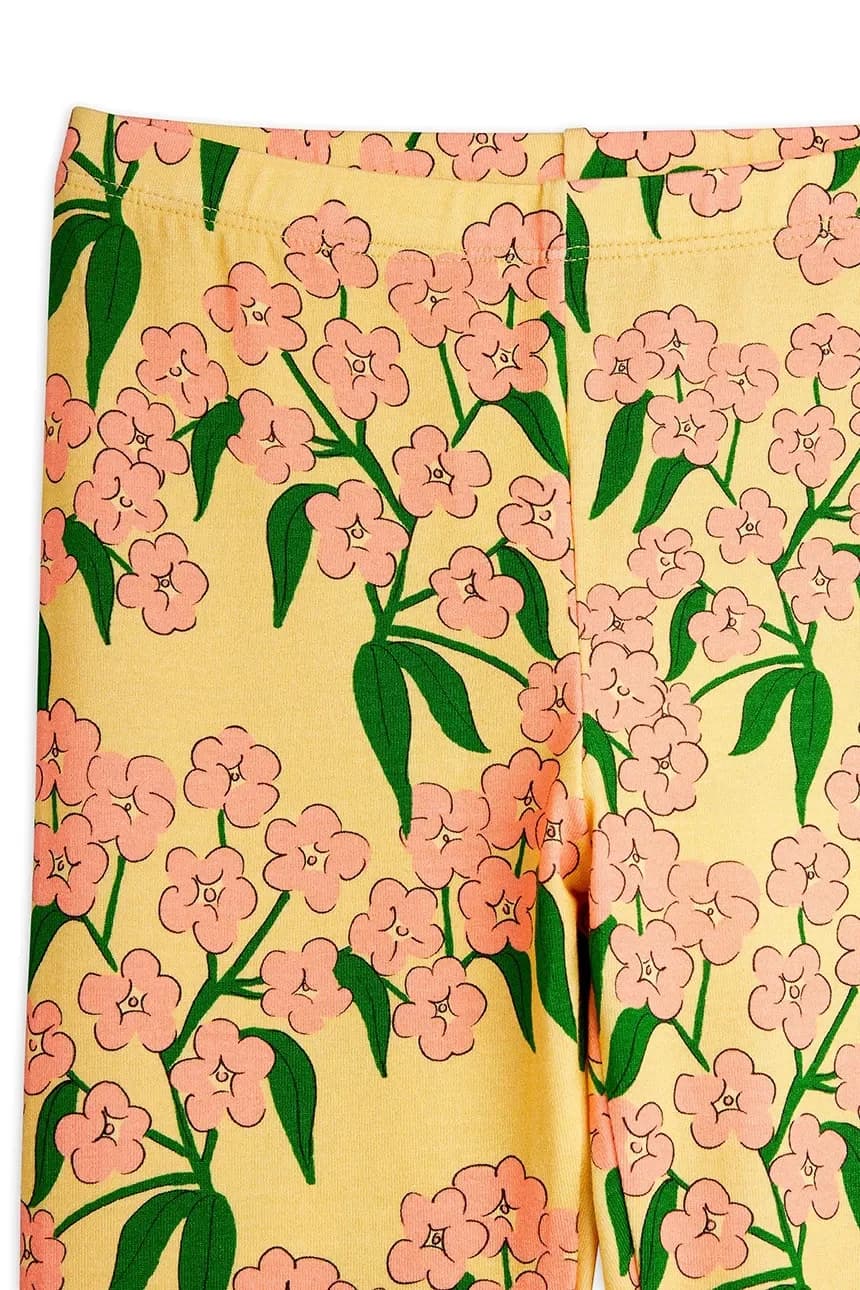 Детские леггинсы с альпийскими цветами - фото 4