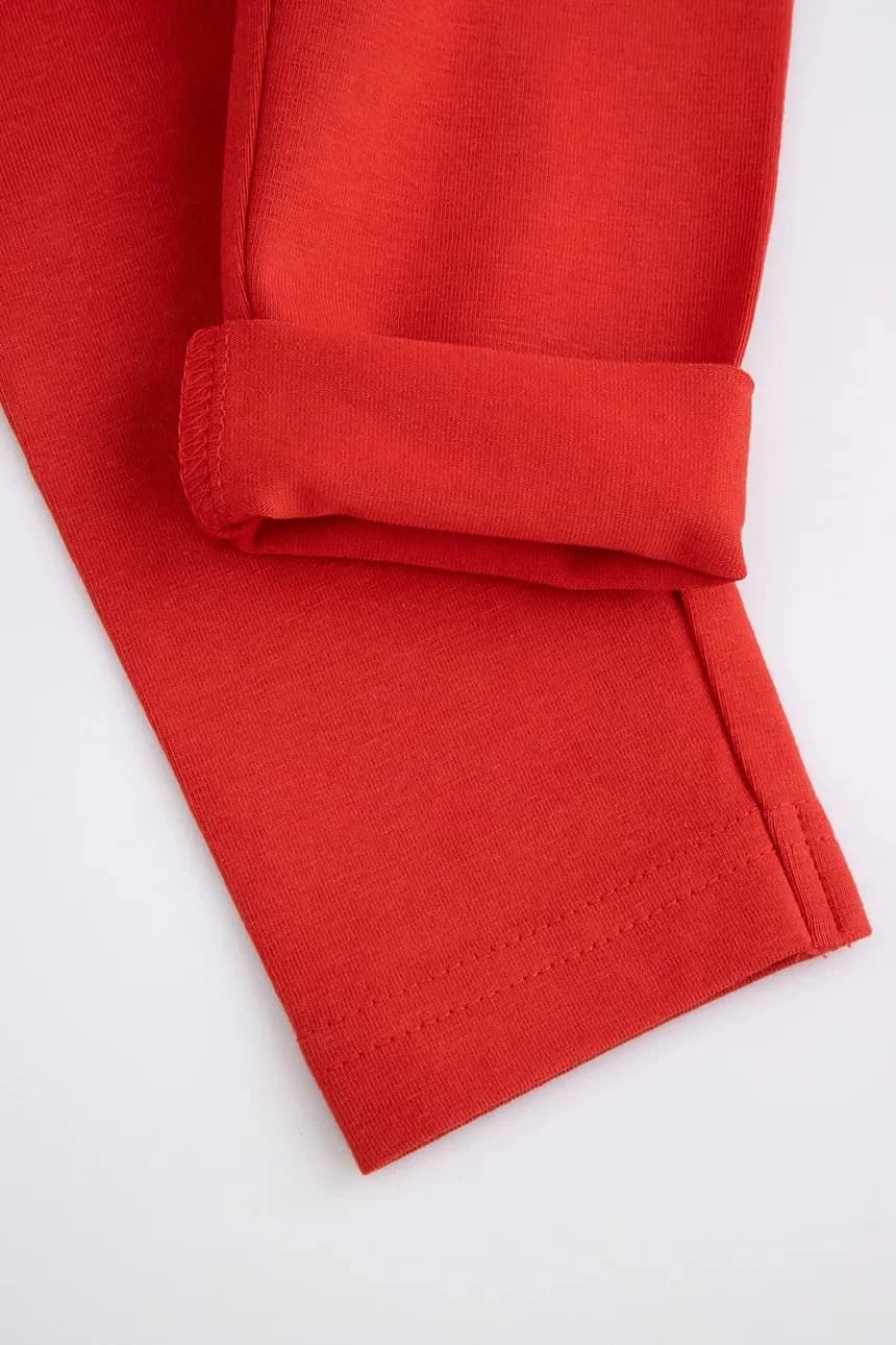 Детские хлопковые леггинсы - фото 4