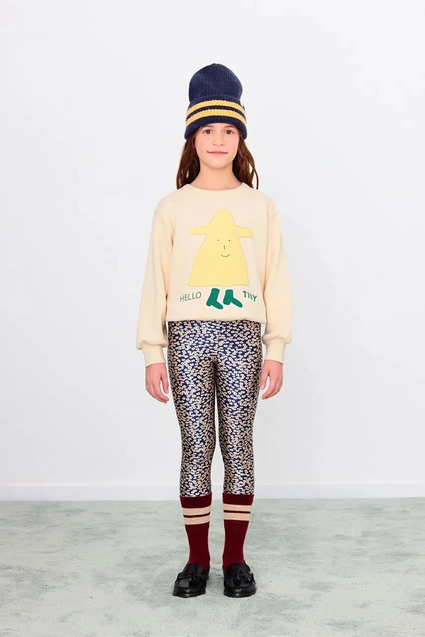 Детские леггинсы SMALL FLOWERS SHINY PANT