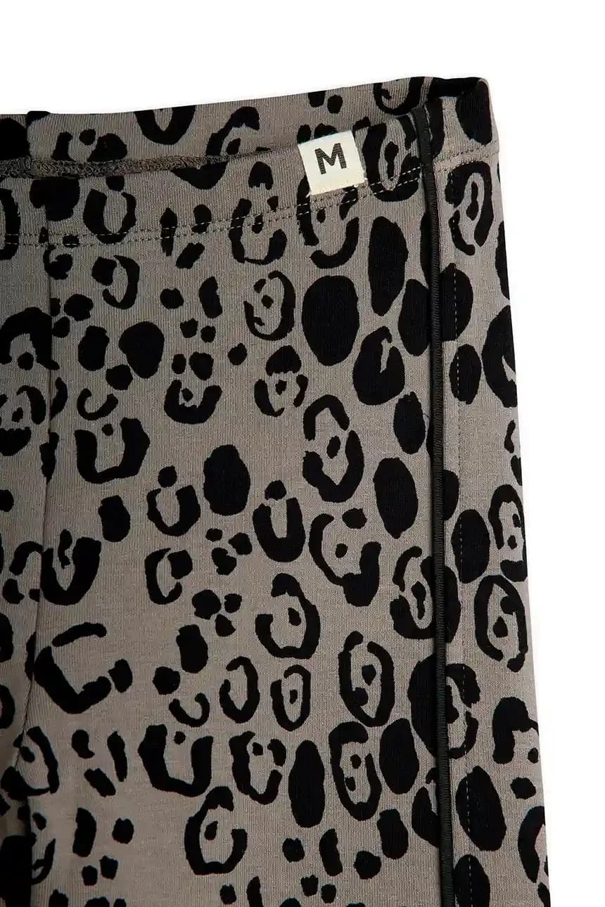 Леопардовая рубашка из смесовой шерсти - фото 3