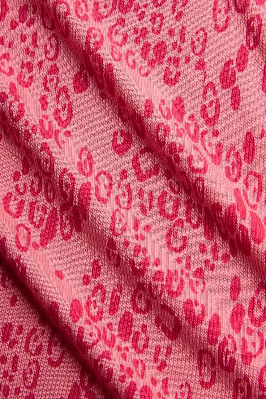 Детские леопардовые мини-леггинсы - фото 3