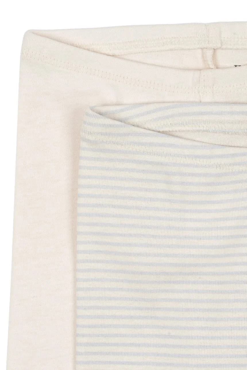 Хлопковые детские леггинсы FIO STRIPE 2 PACK PANTS OCS 2 шт. - фото 3