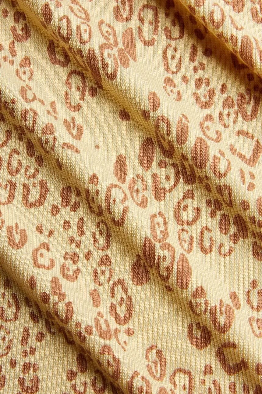 Детские леопардовые мини-леггинсы - фото 3