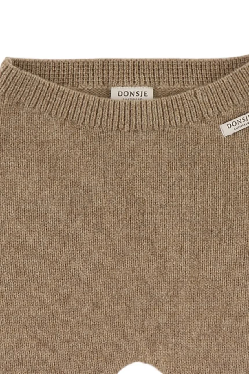 Леггинсы Matsie из мериносовой шерсти, шерстяные слипы для малышей с изображением медвежонка - фото 3