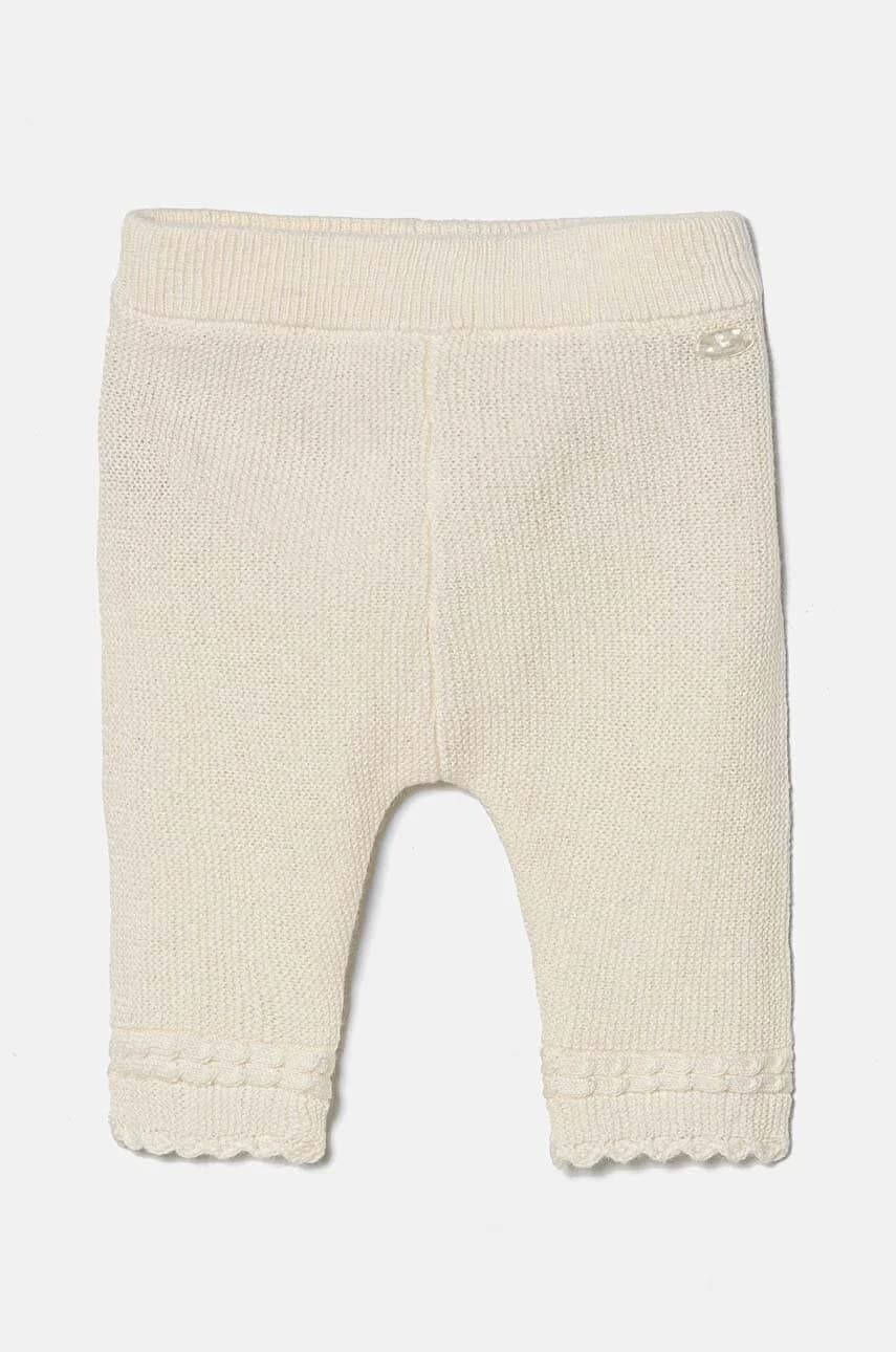 Детские леггинсы из смесовой шерсти