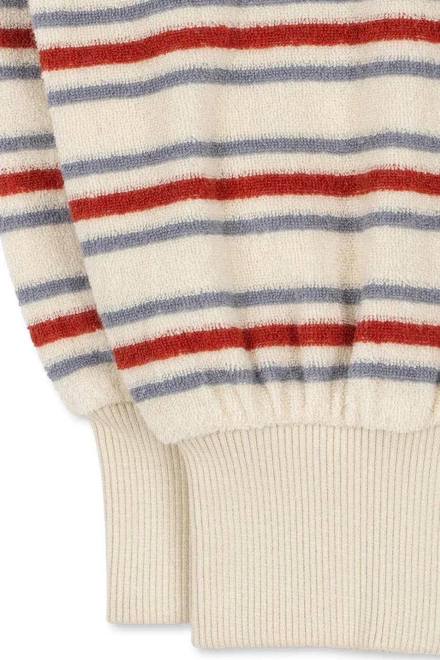 Детские хлопковые спортивные штаны ITTY RIB SEAT PANTS GOTS - фото 4