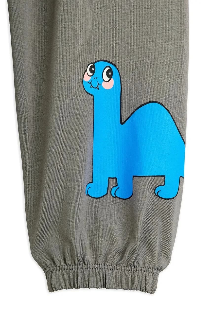 Детские хлопковые спортивные штаны Dino - фото 4