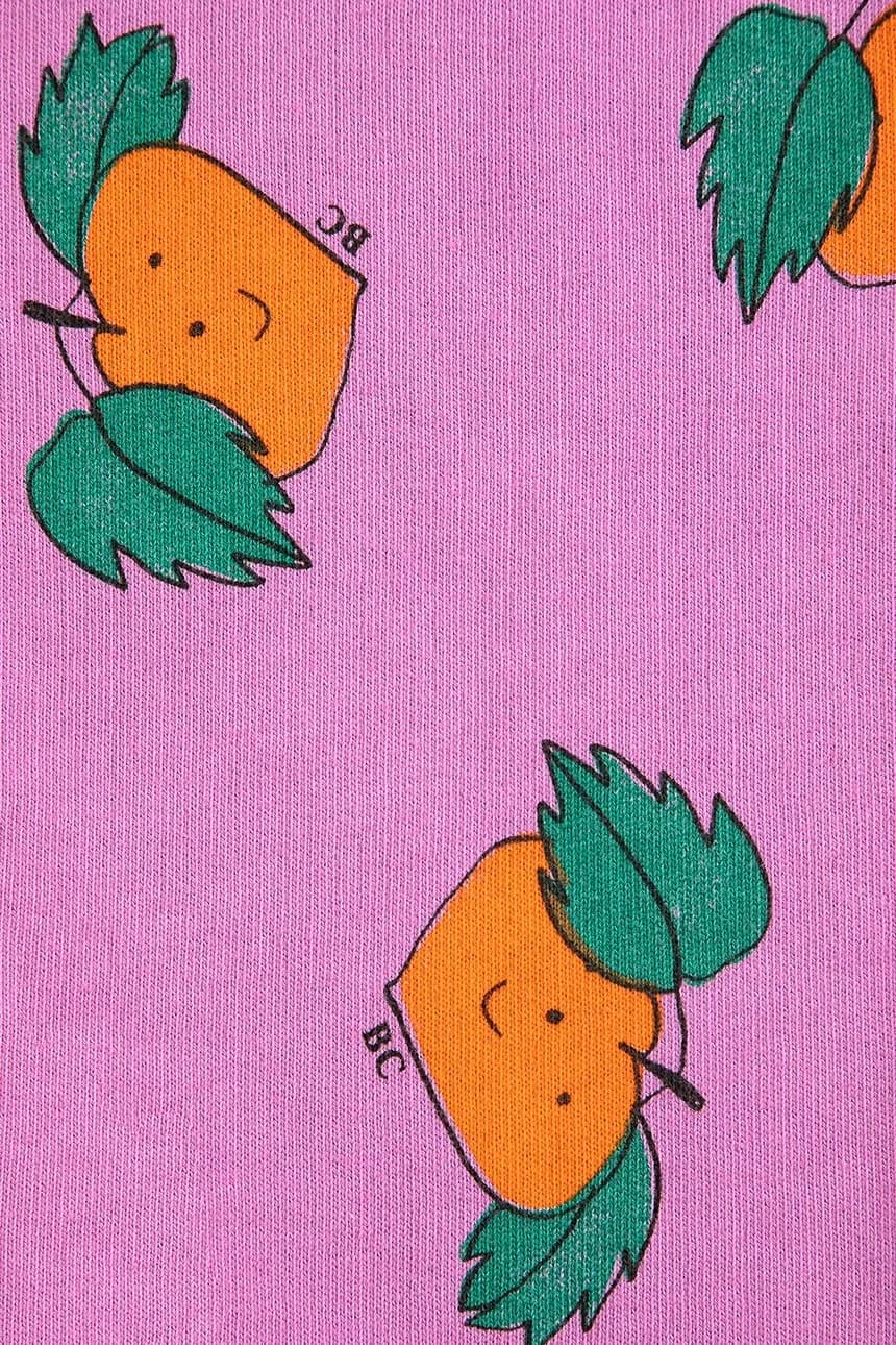 Детские спортивные штаны мандаринового цвета - фото 3