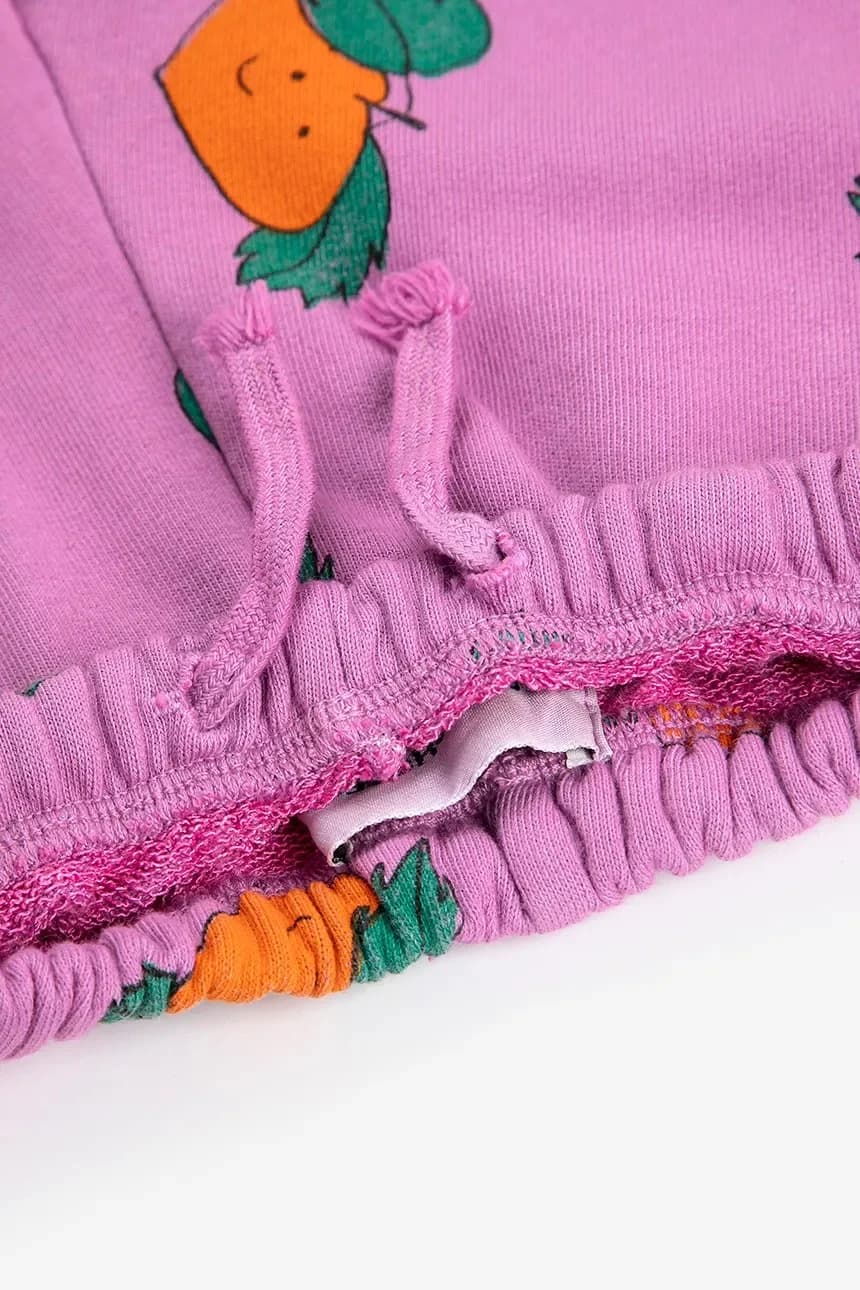 Детские спортивные штаны мандаринового цвета - фото 4