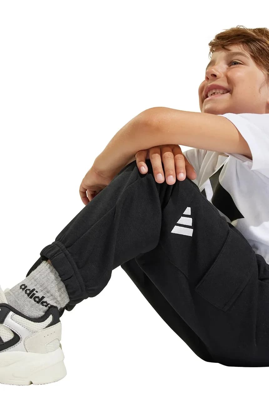 Детские хлопковые спортивные штаны - фото 10