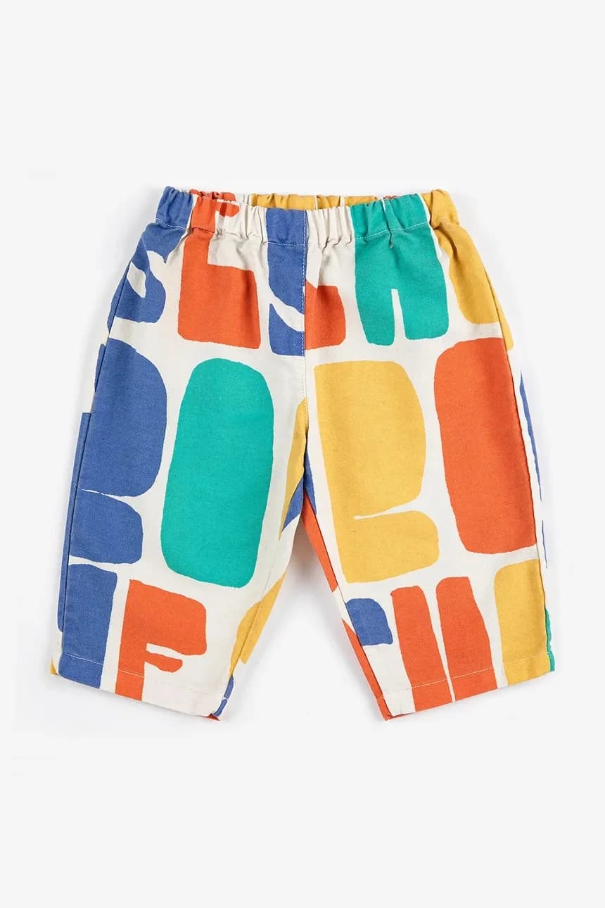 Детские хлопковые спортивные штаны - фото 2