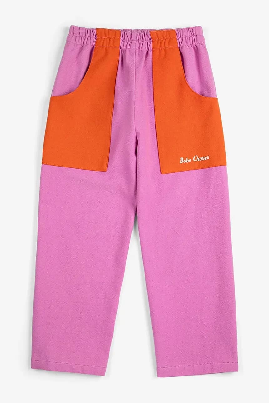 Детские хлопковые спортивные штаны - фото 2