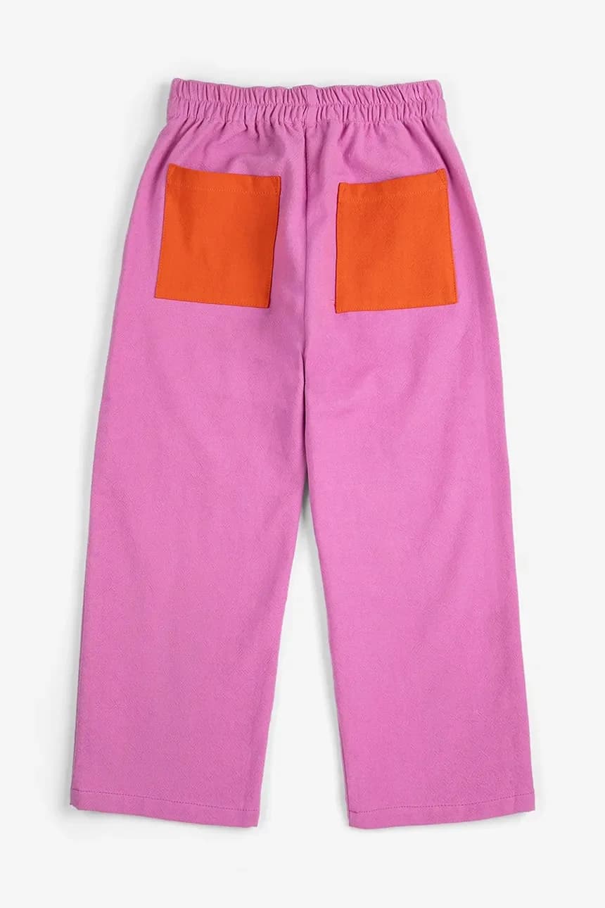 Детские хлопковые спортивные штаны - фото 3