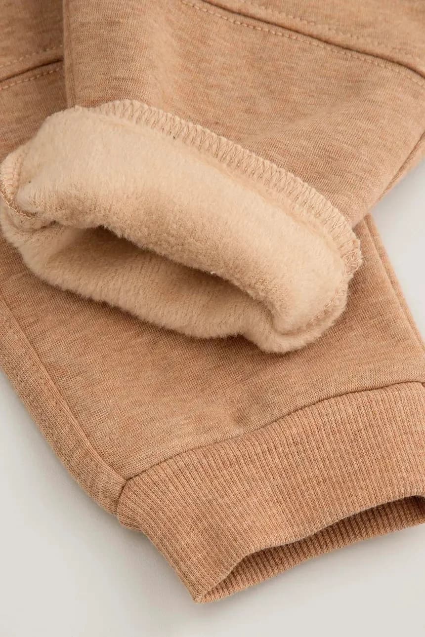 Детские хлопковые спортивные штаны - фото 4