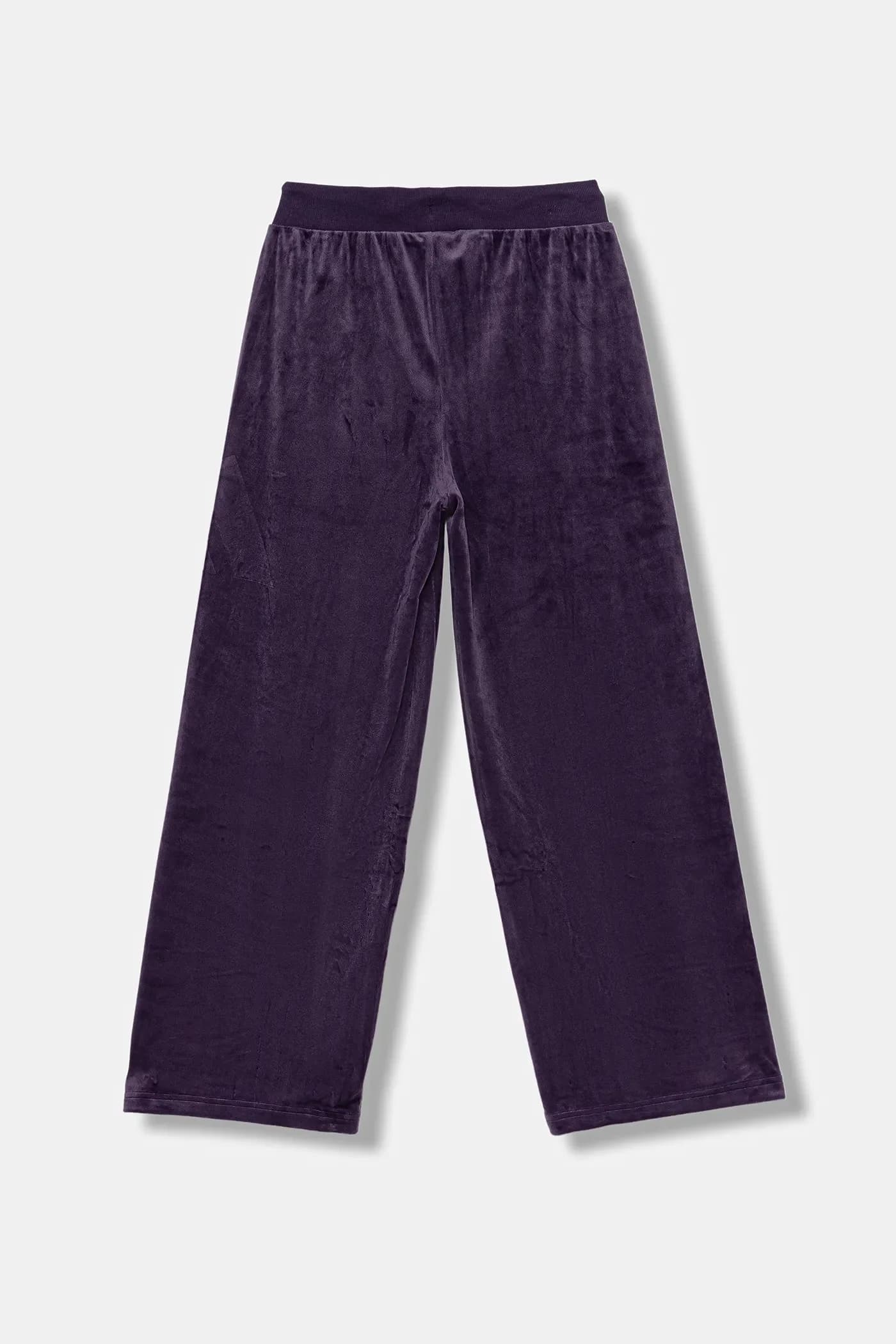Детские велюровые спортивные штаны - фото 3