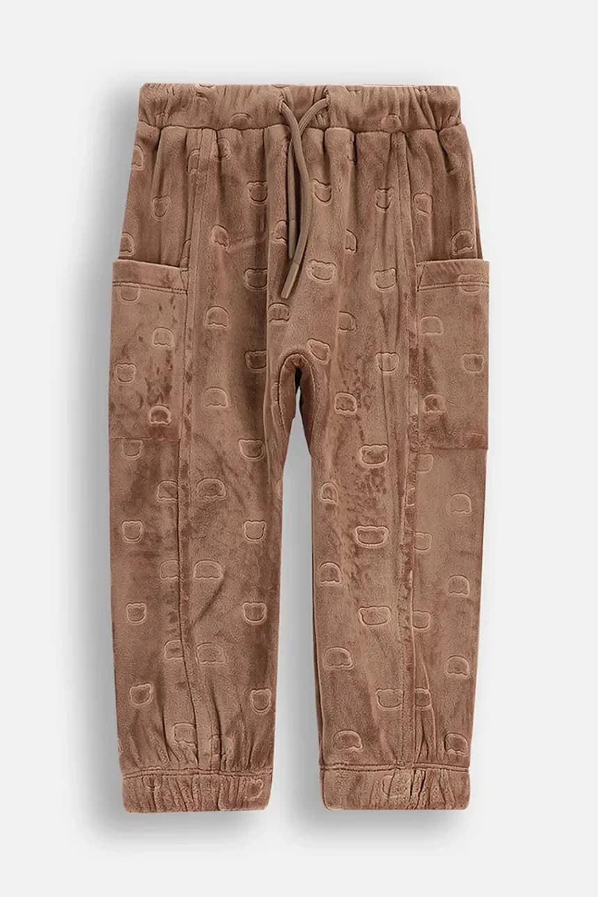 Детские велюровые спортивные штаны