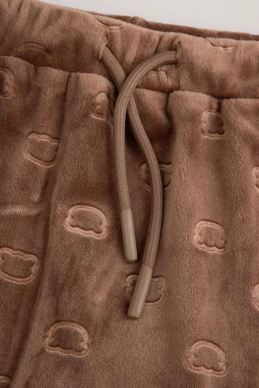 Детские велюровые спортивные штаны - фото 3