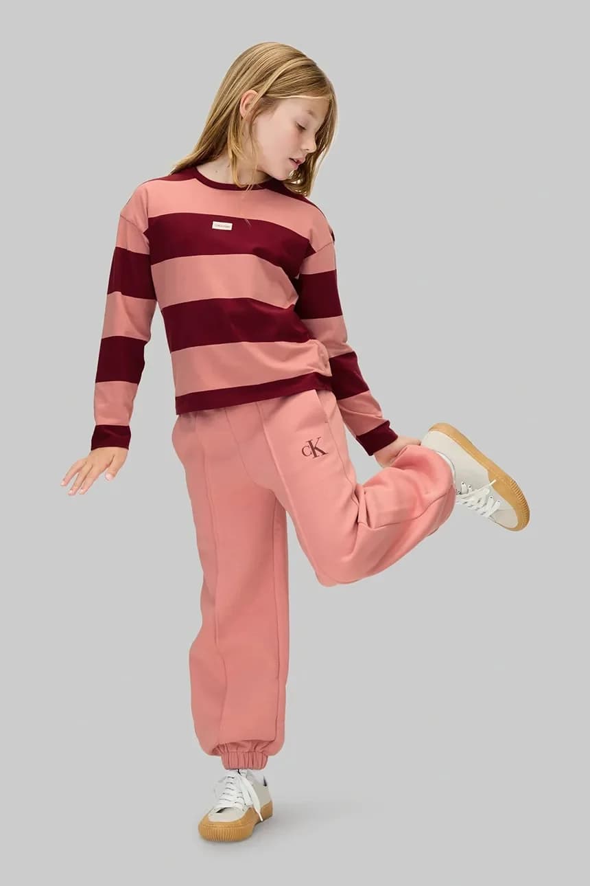 Детские хлопковые спортивные штаны - фото 6