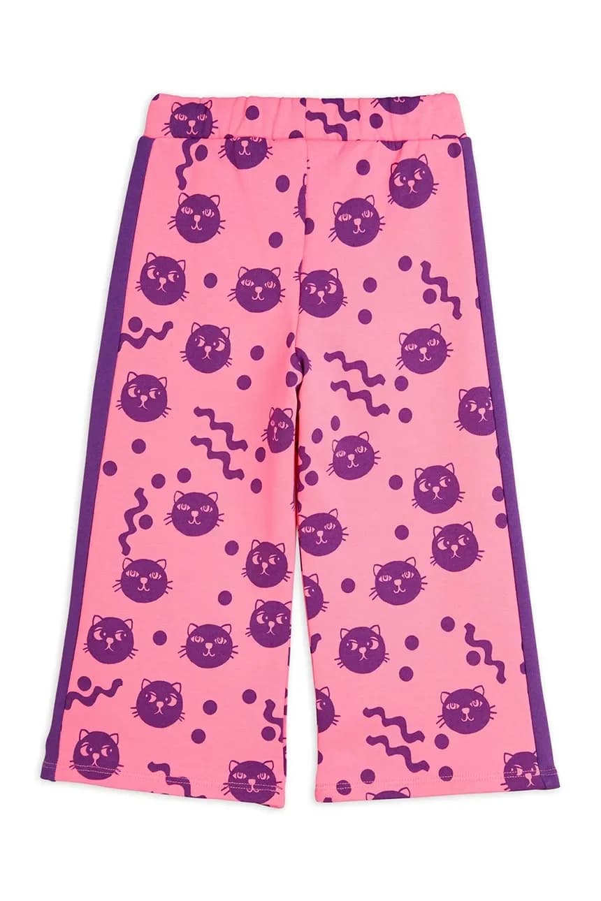 Детские спортивные штаны из хлопка Волнистые коты - фото 3